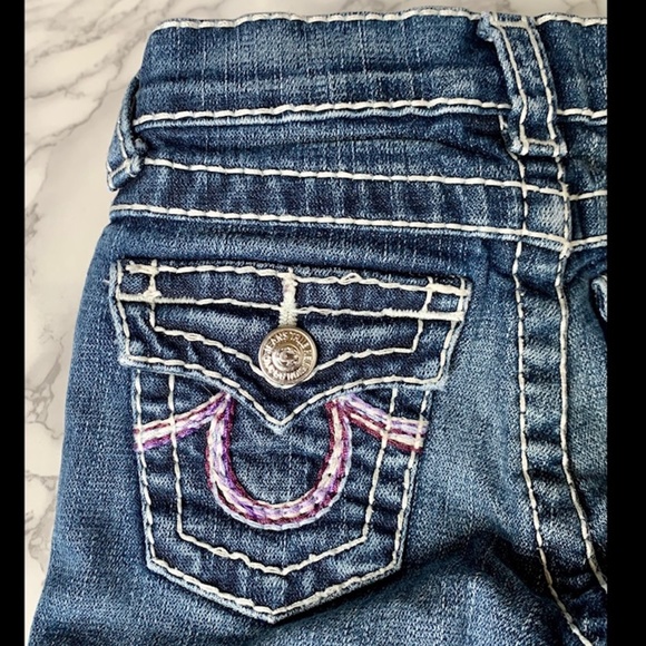 True Religion RARE Kids Flare Jeans SIZE 4 - Picture 8 of 13